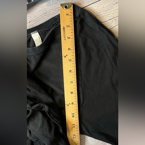 American Apparel L/S Pullover Sweatshirt/Shirt. Kangaroo Pocket. Women’s XLg. - Picture 5 of 9